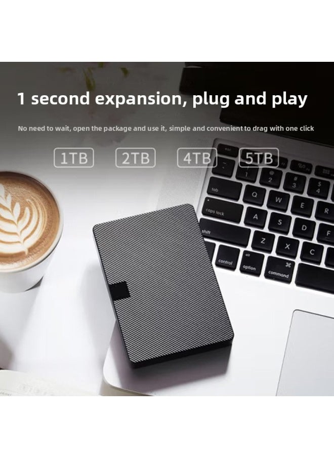 Generic Expansion 4T5T Mobile Hard Disk USB3.0 External Desktop Notebook Computer Mobile Hard Disk 2T1T-Capacity:Expansion Edition -6TB  - Image 2