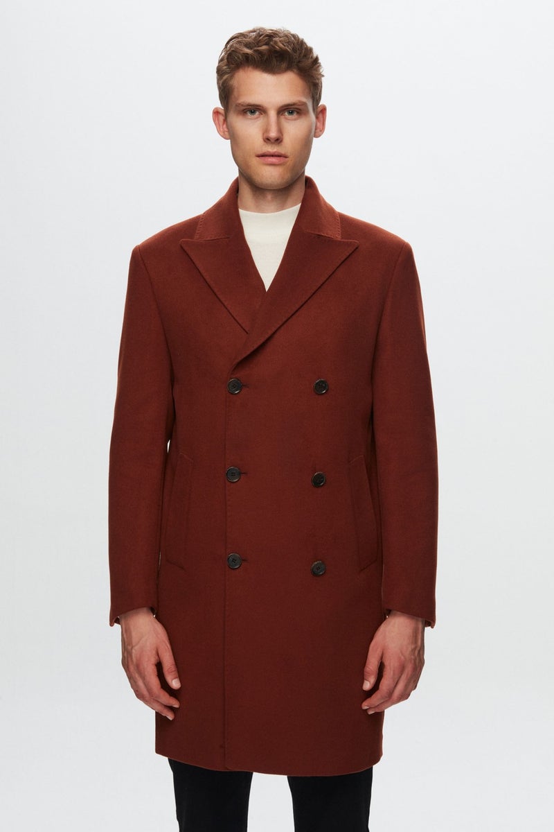 D'S DAMAT Regular Fit Tile Coat 1HF08KV27002M  - Image 1