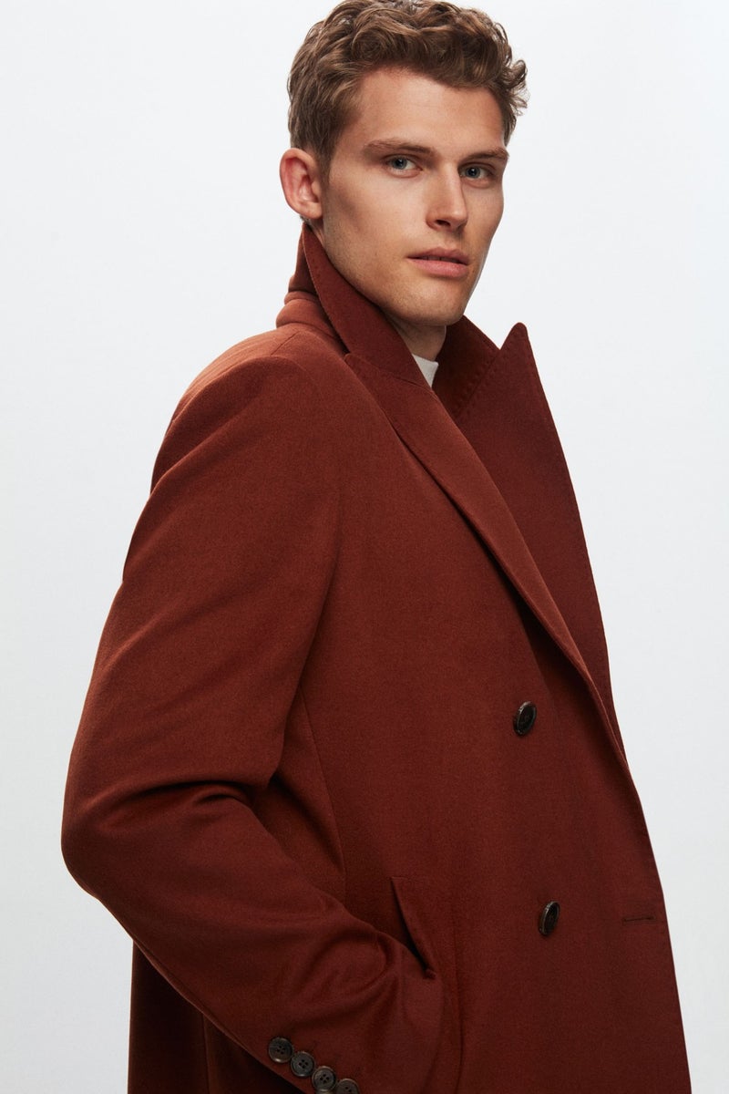 D'S DAMAT Regular Fit Tile Coat 1HF08KV27002M  - Image 2