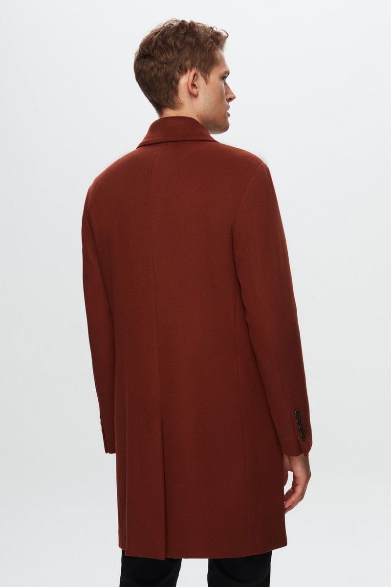 D'S DAMAT Regular Fit Tile Coat 1HF08KV27002M  - Image 3