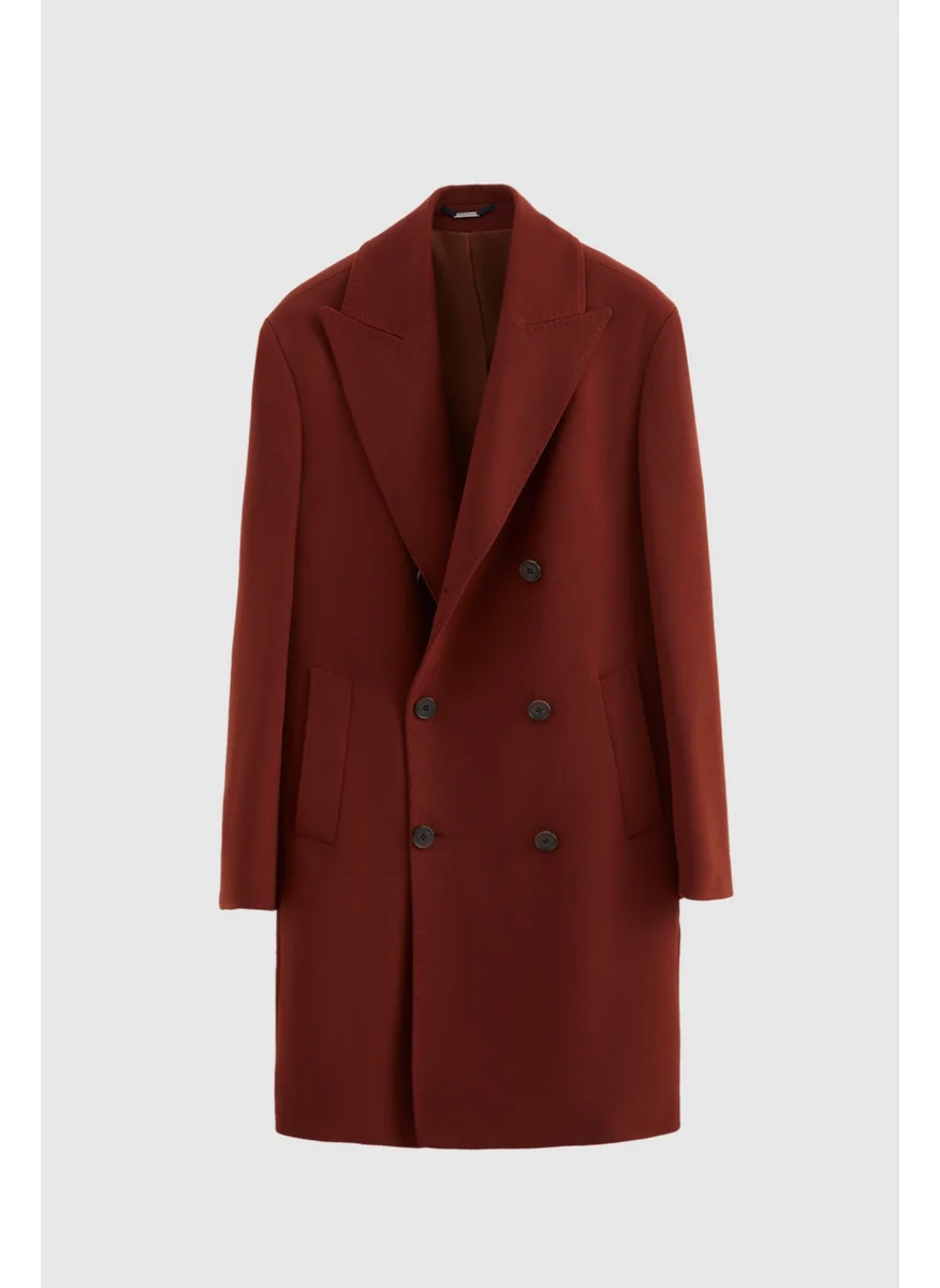 D'S DAMAT Regular Fit Tile Coat 1HF08KV27002M