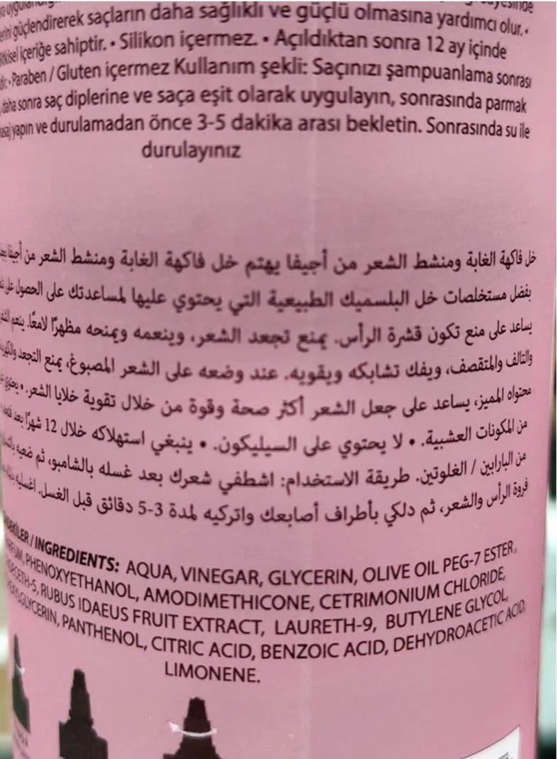 أجيفا خل فاكة الغابة ونشط للشعر  ضد القشرة 400 مل - Image 2
