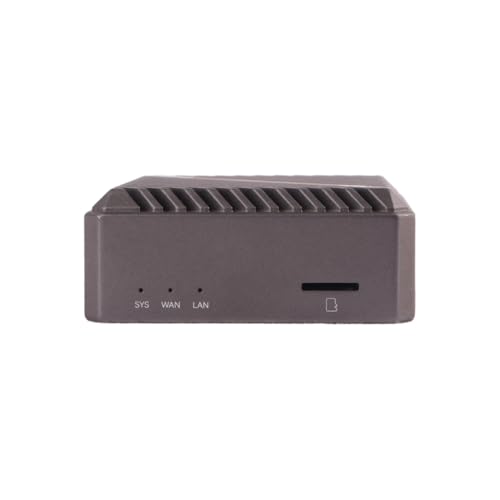 Radxa E20C Mini PC, RK3528A 4-Core CPU, Dual Gigabit Ethernet, CNC Aluminum Case, 4K Support (Radxa E20C 2GB 16GB Chocolate Black) - Image 4