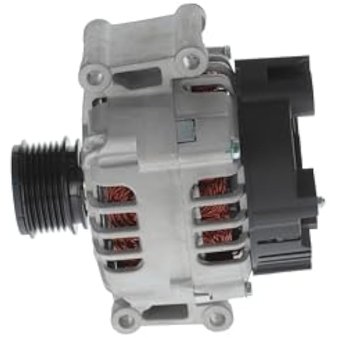 BOSCH AL0879N New Alternator - Compatible with Select Audi A3, A3 Quattro, A4, A4 Quattro, TT, TT Quattro; Volkswagen Beetle, CC, Eos, GTI, Jetta, Passat, Passat CC, Tiguan + More; 140 Amp Rating - Image 2