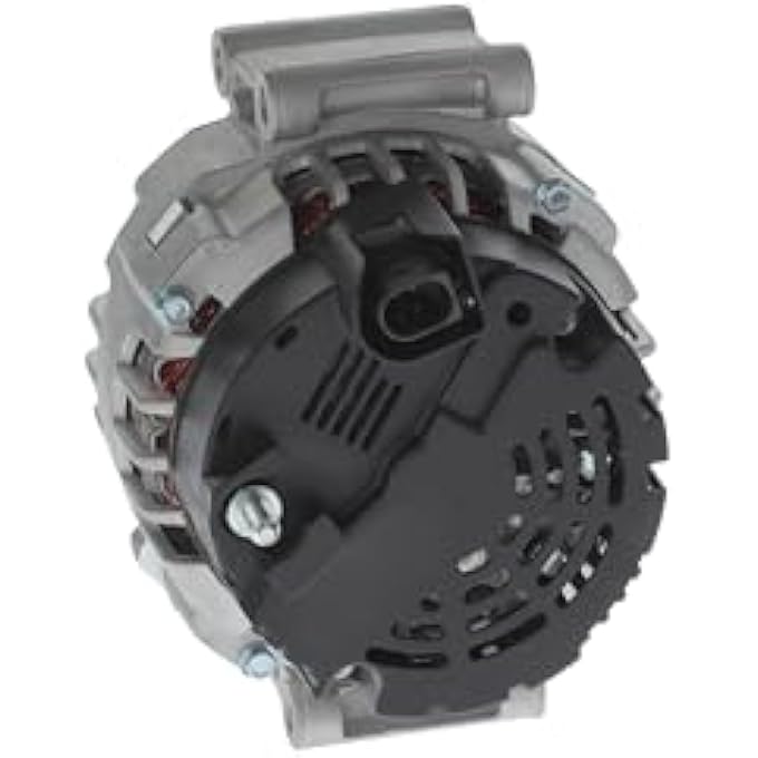 BOSCH AL0879N New Alternator - Compatible with Select Audi A3, A3 Quattro, A4, A4 Quattro, TT, TT Quattro; Volkswagen Beetle, CC, Eos, GTI, Jetta, Passat, Passat CC, Tiguan + More; 140 Amp Rating - Image 3