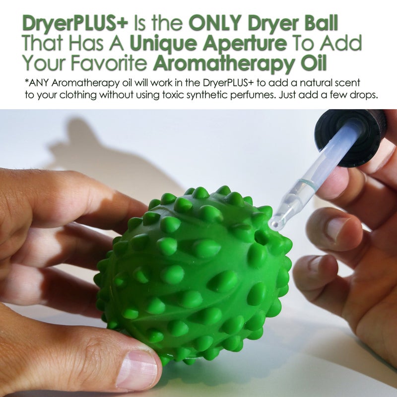 Life Miracle DryerPlus Dryer Balls XL | The BEST Made Reusable Non Toxic Laundry Softener & Wrinkle Release | Replaces Fabric Softener Liquid, Dryer Sheets & Wool | Vegan & Sheep Safe | 2-Year USA Warranty - Image 4