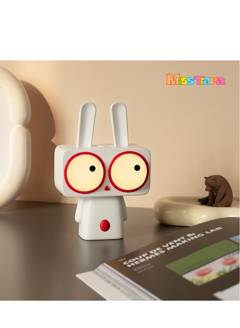 MissTiara Creative New Product Baby Bedside USB Sleeping Atmosphere Night Light Funny and Adorable cartoon bunny lamp Good gift for children  - Image 3