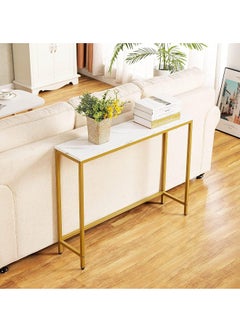 Console Table, Industrial entryway Table, Narrow Sofa Table with Shelves, Entrance Table for Entryway, Hallway, Living Room, Foyer, Corridor, Office, Gold - pzsku/Z56C7EFF72EEE65DC3CE1Z/45/_/1737179483/7bfc3ef4-aad8-4edd-8201-ed5e38c70181