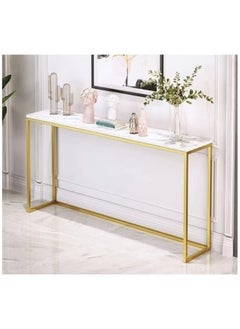 Console Table, Industrial entryway Table, Narrow Sofa Table with Shelves, Entrance Table for Entryway, Hallway, Living Room, Foyer, Corridor, Office, Gold - pzsku/Z56C7EFF72EEE65DC3CE1Z/45/_/1737179485/720c7b30-b3fc-484c-a573-d59a6f52dfe8