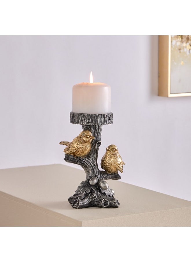 Home Box - Wren Bird with Tealight Holder 15.5 x 19.5 x 11.5 cm - Image 1