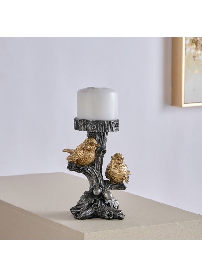 Home Box - Wren Bird with Tealight Holder 15.5 x 19.5 x 11.5 cm - Image 1