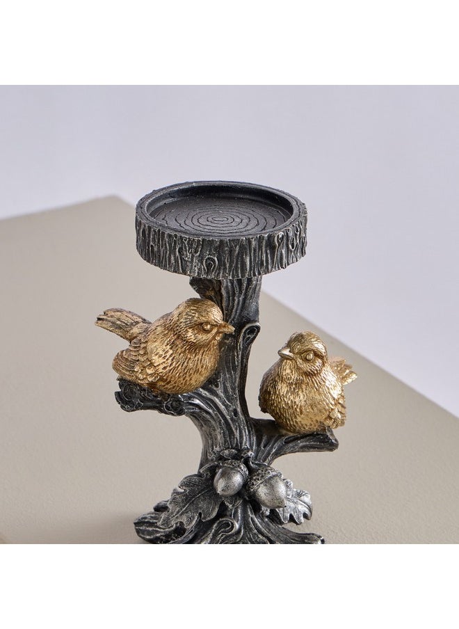 Home Box - Wren Bird with Tealight Holder 15.5 x 19.5 x 11.5 cm - Image 1