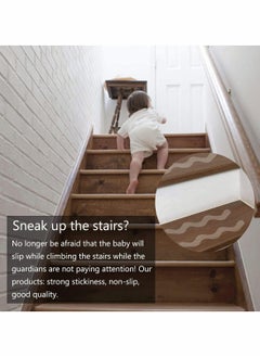 Excefore Anti Slip Shower Stickers, Non-Slip Bathtub Stickers, Safety Shower Floor Non Slip Stickers  - Image 3