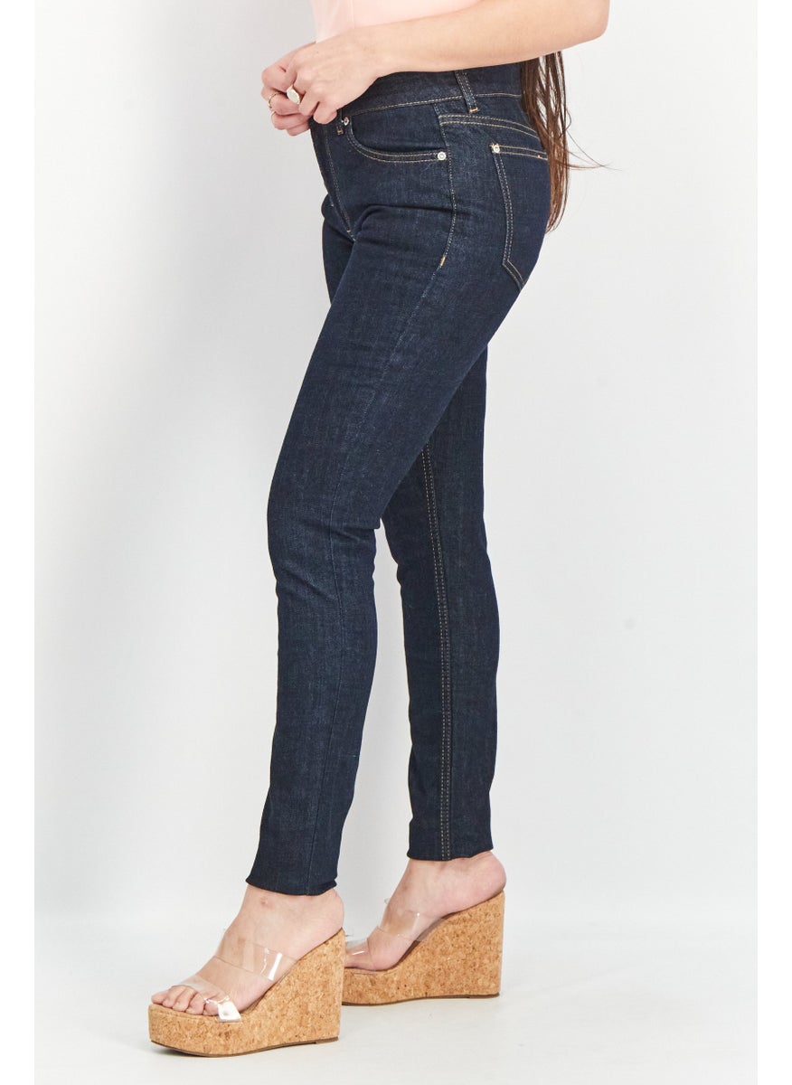 Women Skinny Fit Solid Jeans, Navy Blue - pzsku/Z56C80205E81307C38B80Z/45/_/1724351060/a6d9bd49-3dd6-4ec5-a225-3d18545959be