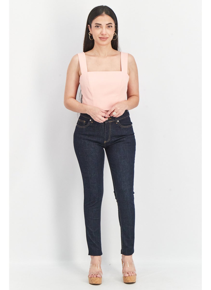 Women Skinny Fit Solid Jeans, Navy Blue - pzsku/Z56C80205E81307C38B80Z/45/_/1732630087/c409f7fb-cc27-4a5c-89ab-bb461f8a7178