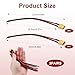 MILAKE 6 Pcs XT60 Connector Plug Cable with Plug and Socket Pigtail Leads XT 60 Connector Adapter with 12AWG 100 mm UltraFlexible Silicone Wire Suitable for RC LiPo Battery Drone Car Boat - Image 4