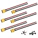 MILAKE 6 Pcs XT60 Connector Plug Cable with Plug and Socket Pigtail Leads XT 60 Connector Adapter with 12AWG 100 mm UltraFlexible Silicone Wire Suitable for RC LiPo Battery Drone Car Boat - Image 2
