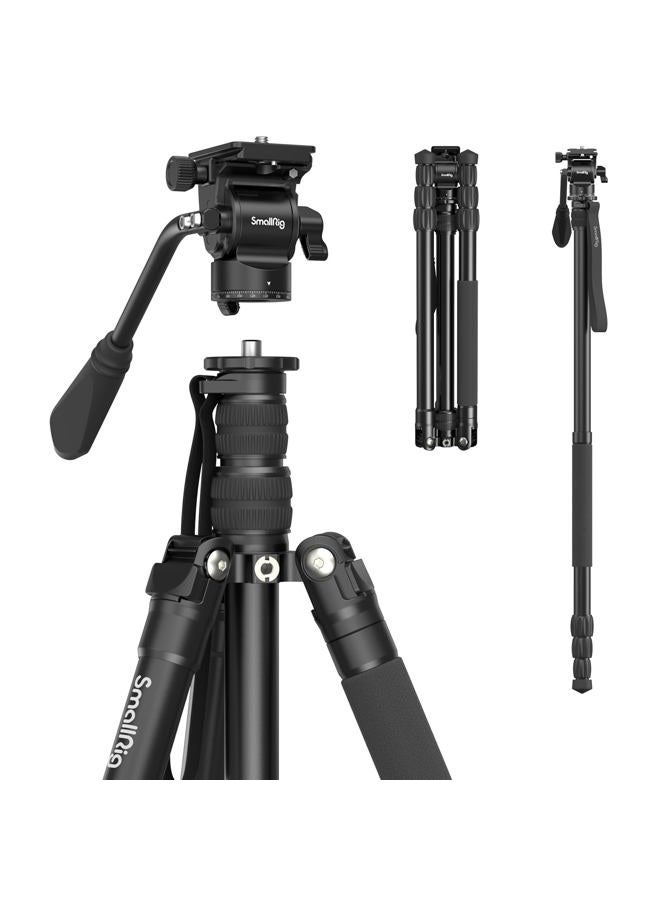 SMALLRIG حامل ثلاثي CT180 مع مجموعة رأس سائل مصغر V2 - Image 1