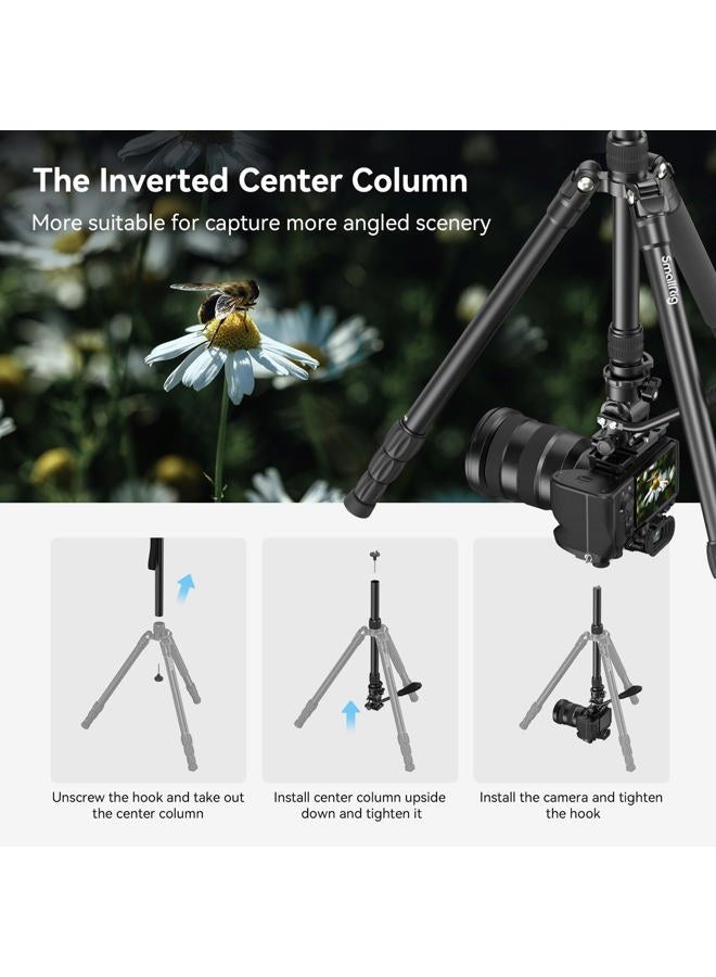 SMALLRIG حامل ثلاثي CT180 مع مجموعة رأس سائل مصغر V2 - Image 4