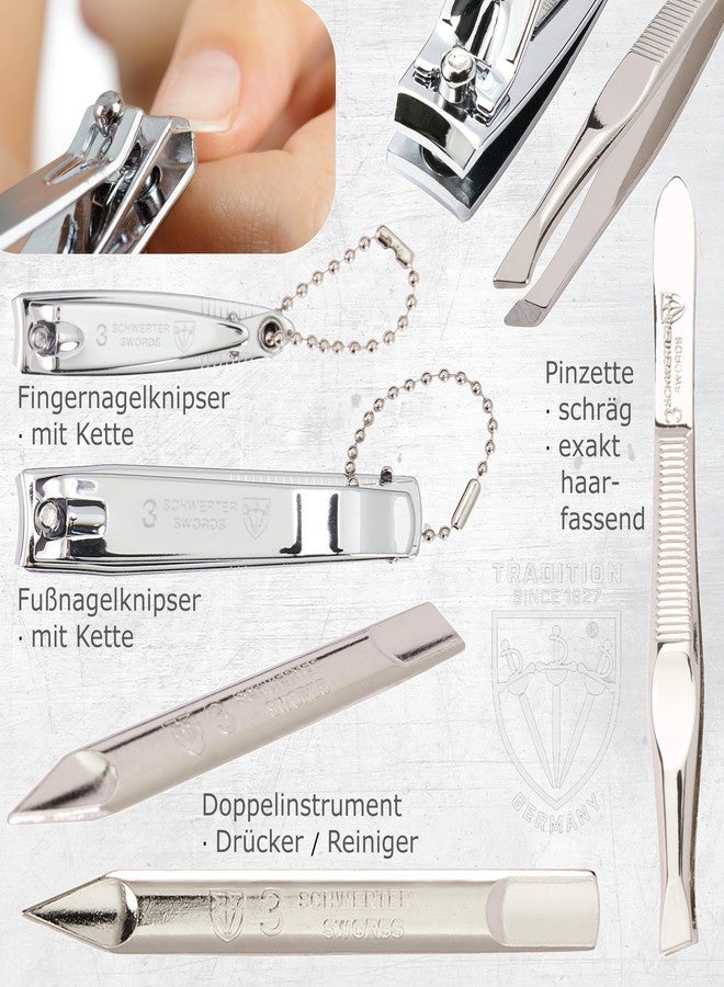 Drei Schwerter 3 Swords Germany Solingen Manicure Pedicure Set Nail Care Kit Made in Germany - Image 4