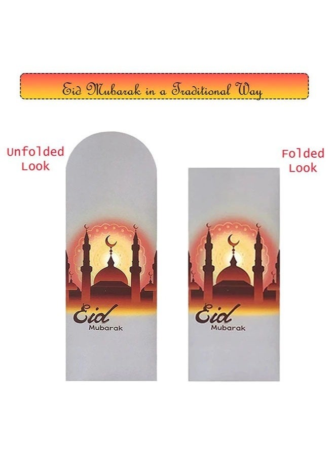 FASHION MANIA Eid Mubarak Money Envelopes 18Pcs Ramadan Gift Card Holders Cash Pockets Hong Bao Holiday Celebrations Decorations Supplies for Cards Greeting Mailing  - Image 4
