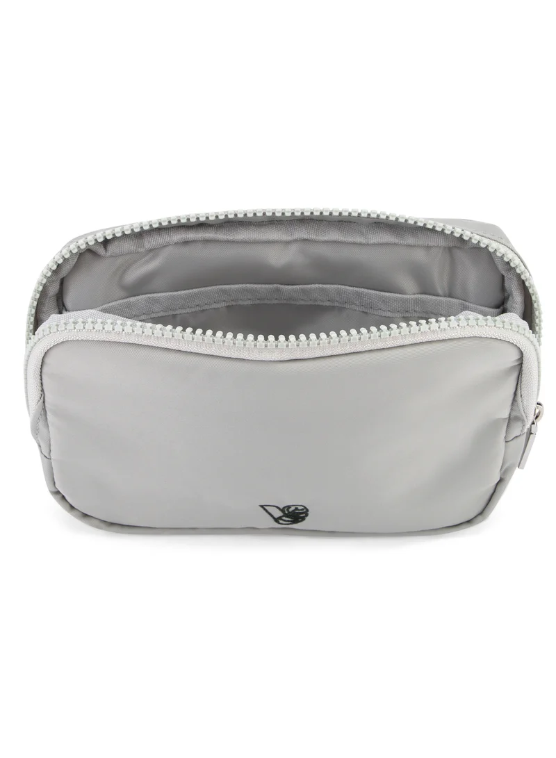 Veganologie Echo Everyday Belt Bag in Grey Made from 2.9 Recycled Plastic Bottles