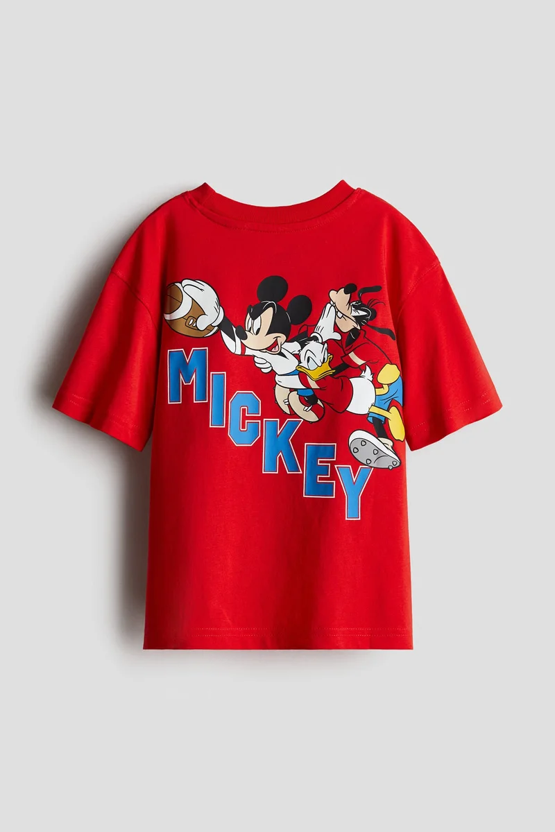 H&M Printed oversized T-shirt