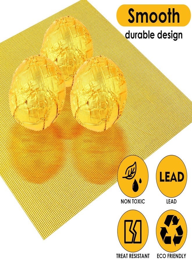 Aster 300 Pcs Gold Foil Candy Wrappers, 3x3 Inches Square Golden Chocolate Wrappers Aluminium Foil Wrapping Paper DIY Candy Chocolate Packaging for Wedding Birthday Party - Image 4