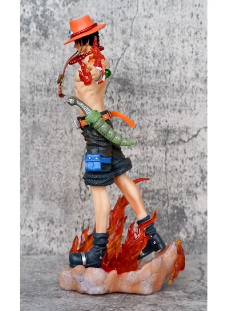 One Piece Arm Ace Universe Resonance GK Luminous Handheld Statue Model - Image 2