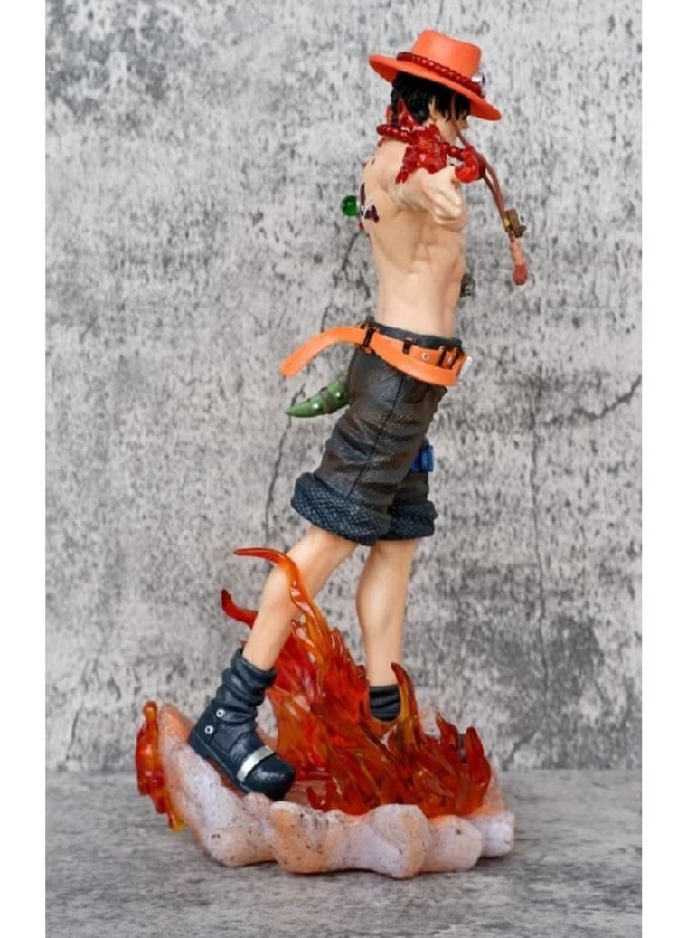 One Piece Arm Ace Universe Resonance GK Luminous Handheld Statue Model - Image 3