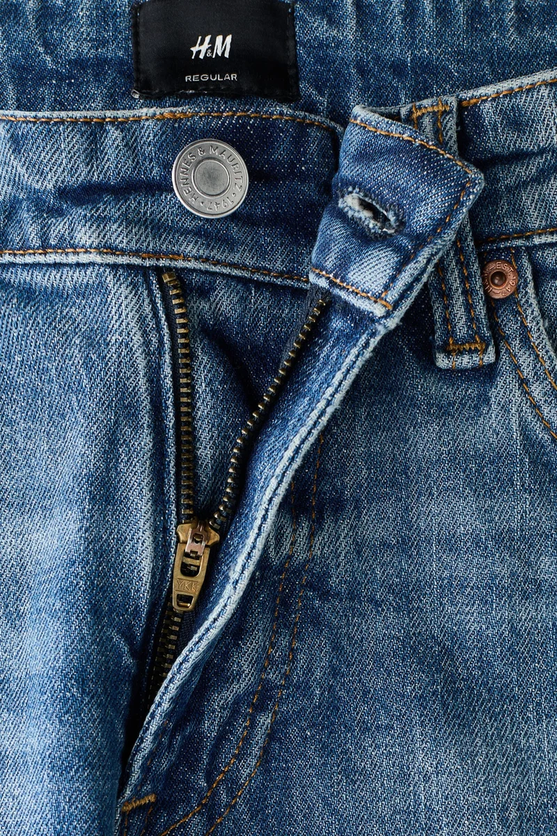 H&M  Straight Regular Jeans for Men | Best Price UAE