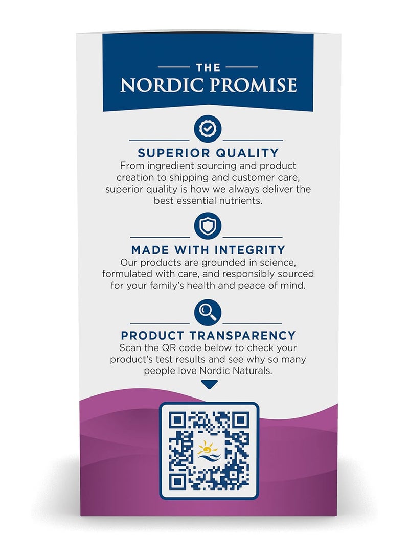 NORDIC NATURALS Postnatal Omega3 Lemon 60 Soft Gels  - Image 4