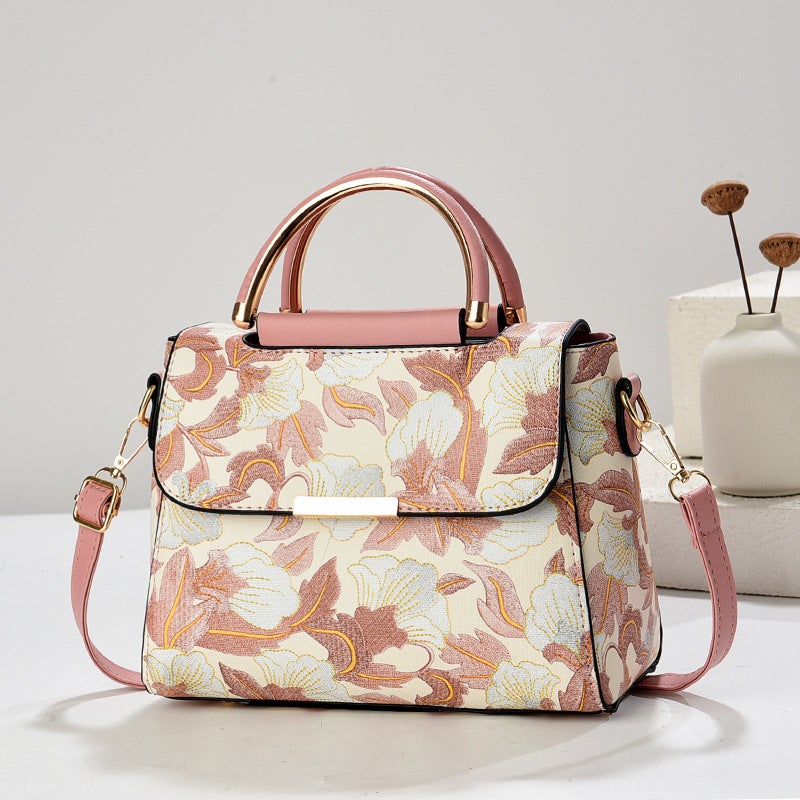 Women'S Bag Large Capacity Single Shoulder Fashion Embroidered Pattern Diagonal Cross Handbag Box Bag - Image 5