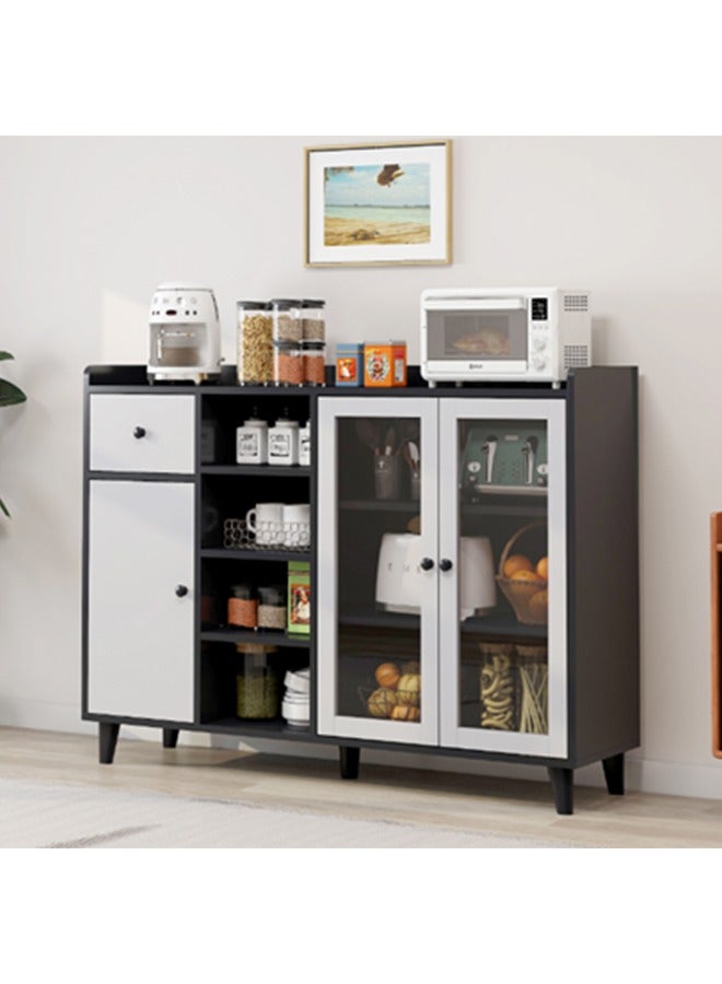 JCB CHIC Modern Cheast Of Drawers Storage Cabinet, Living Room Kitchen Closet Storage Sideboard Cabinet Bucket,Coffee Bar Cabinet Display Cabinet With Drawers and doors For Living Room - Image 1