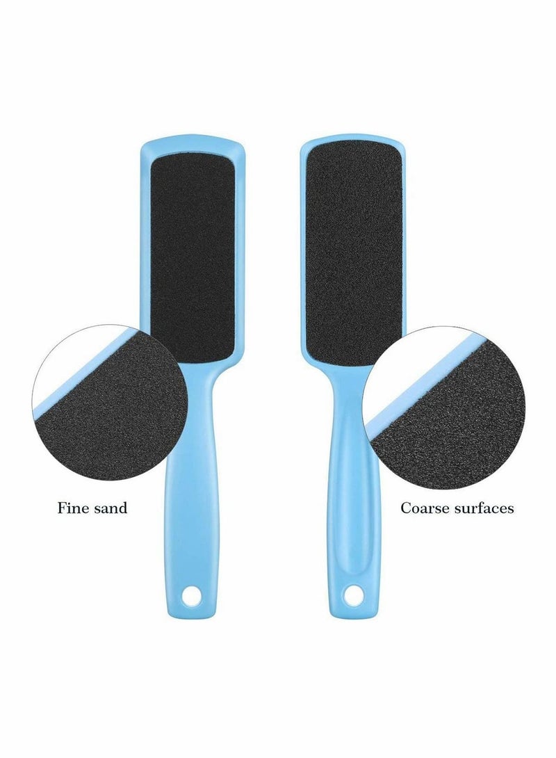 SYOSI ملف القدم مزيل الكالس على الوجهين مقشر القدمين باديكير لوازم القدم عرموش للعناية بالقدمين إزالة أدوات الجلد الميت - Image 2