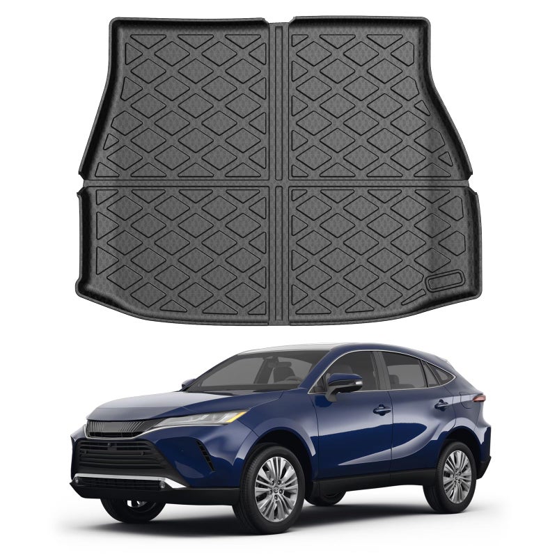 Mixsuper Cargo Liner for Toyota Venza 20212025 Cargo Mat All Weather Rear Trunk Liner Black