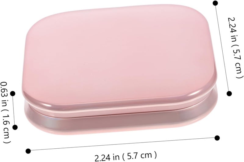 DOITOOL 2sets Empty Eyeshadow Box Makeup Powder Sample Box Portable Magnetic Container 4pcs*2 - Image 2
