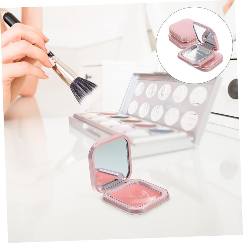 DOITOOL 2sets Empty Eyeshadow Box Makeup Powder Sample Box Portable Magnetic Container 4pcs*2 - Image 3