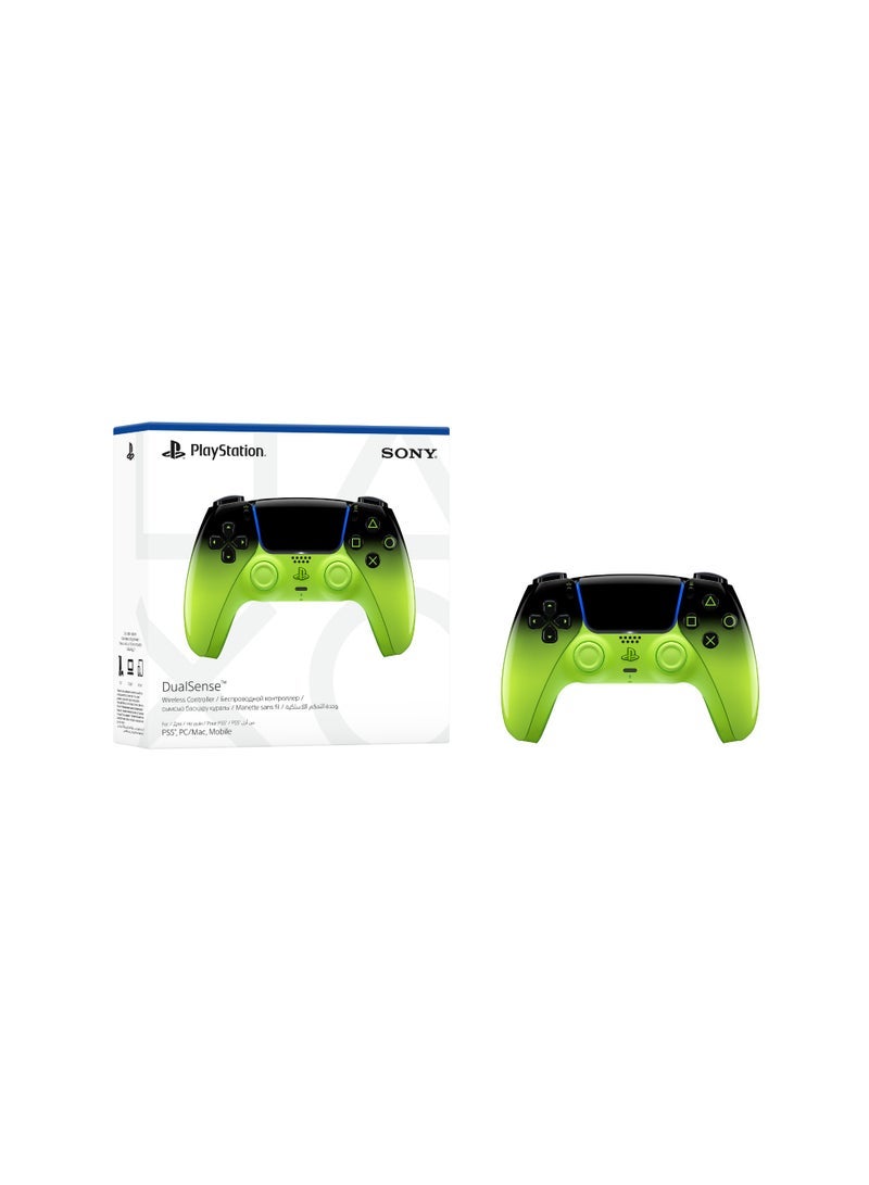 Sony DualSense® Wireless Controller, For PS5, PC, MAC & Mobile - Remix Green - Int Version - Image 5