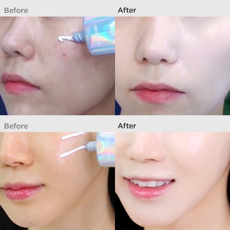 DEWYCEL TURN-ON CREAM with Elastomer gel and Niacinamide | Tone Up Cream, Makeup Base, Primer with Hydration and Skin Protection | Natual No-Makeup Makeup Look | 1.7 fl oz / 50 ml - Image 4