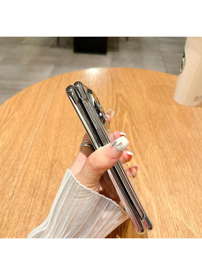 Green Tiger Case For Huawei Mate X5 Electroplating PC + Glitter Paper Full Coverage Phone Case - Image 5