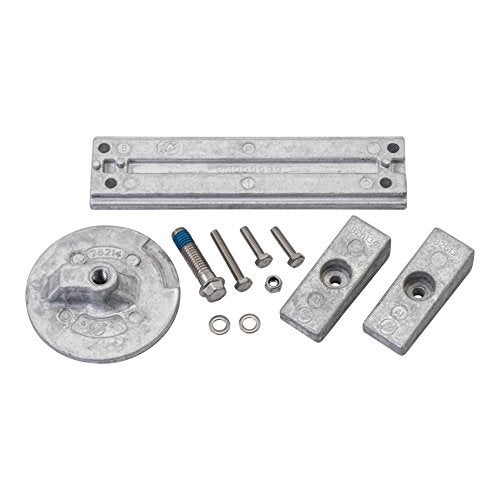 Quicksilver 8M0107550 Aluminum Anode Kit for Mercury Verado and Optimax Outboards - Image 1