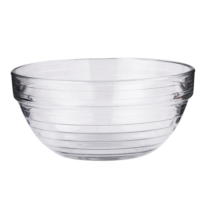 smart serve Smartserve Kyklos Stackable Glass Bowl Lines Set, 370ml, Set of 6 - Image 4