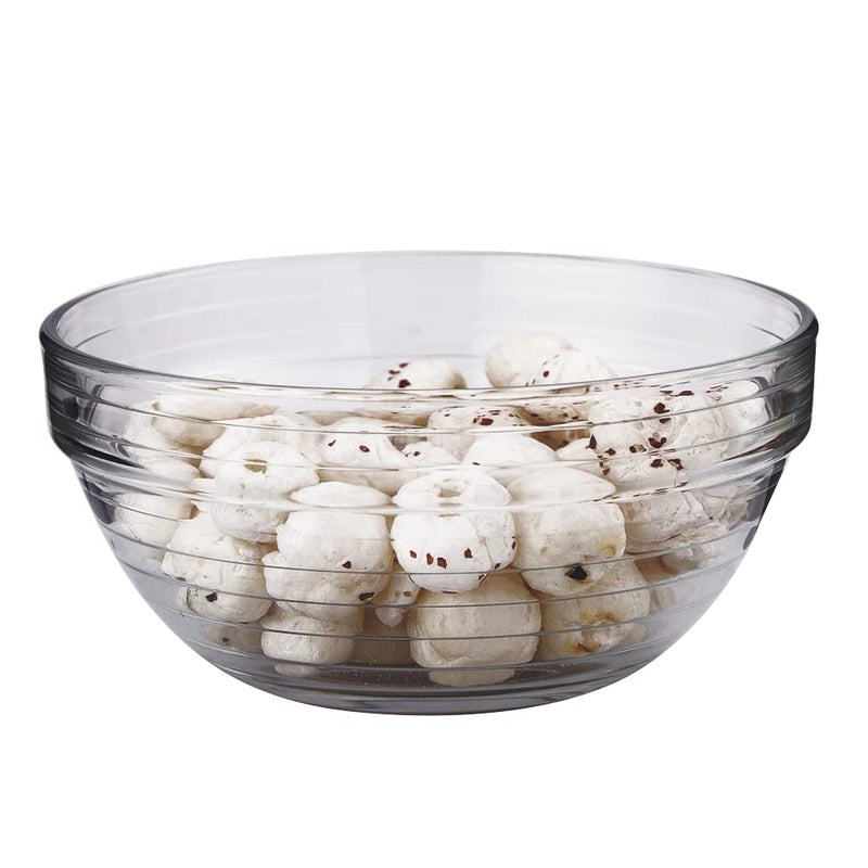 smart serve Smartserve Kyklos Stackable Glass Bowl Lines Set, 370ml, Set of 6 - Image 2