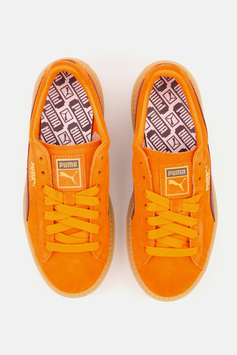 PUMA Women Platform Trace Sport Shoes, Orange  - Image 4