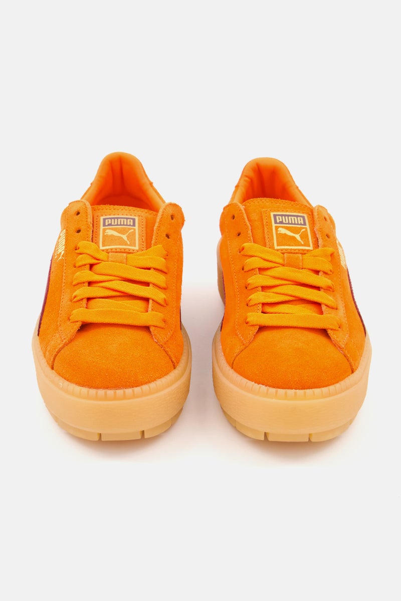 PUMA Women Platform Trace Sport Shoes, Orange  - Image 3