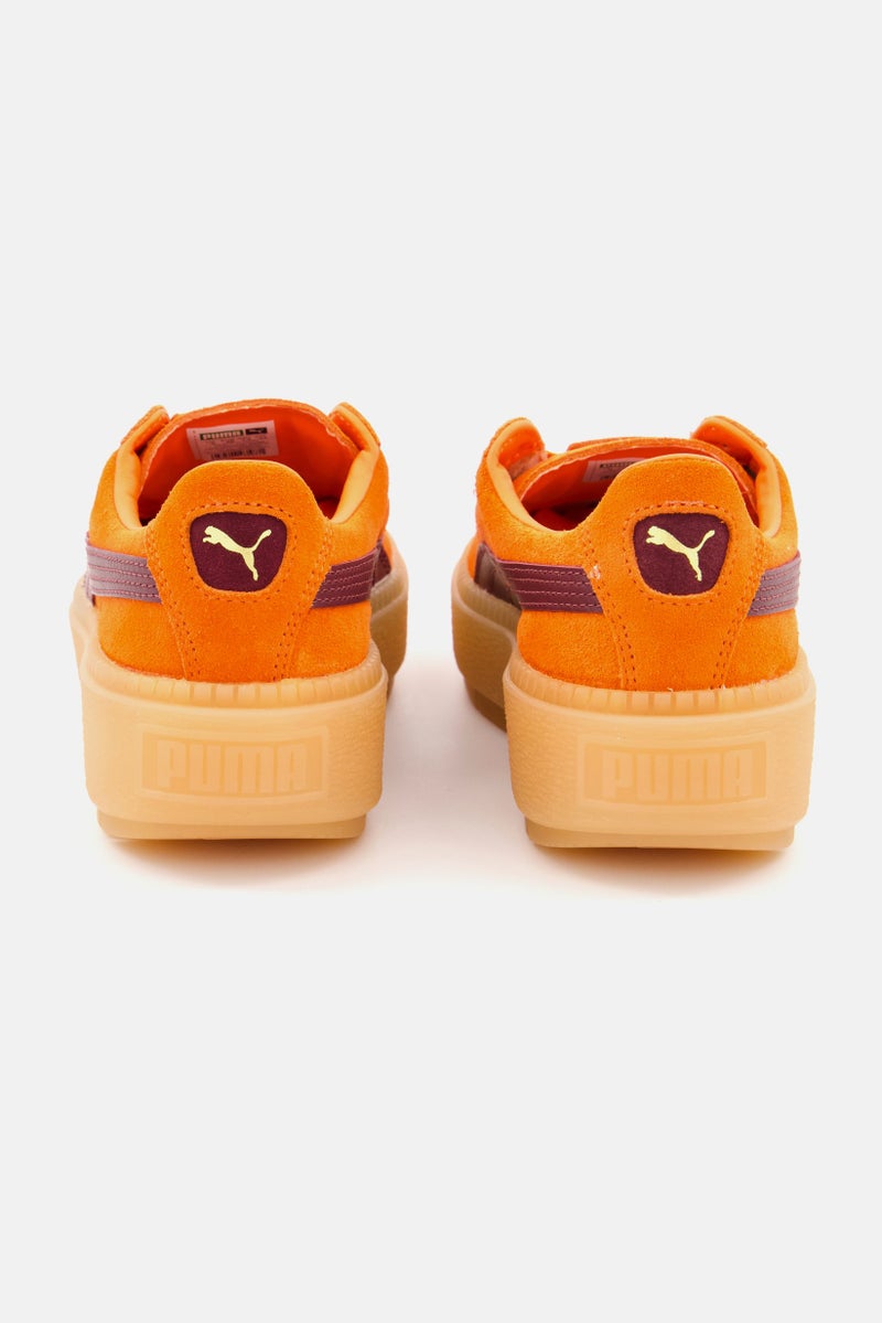 PUMA Women Platform Trace Sport Shoes, Orange  - Image 2