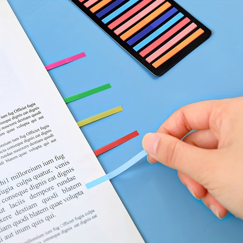 300 Sheets Ultra Fine Morandi Color Transparent Sticky Notes Rectangular Easy To Use Index Tabs For Efficient Reading And Organizing Ideal For Students With Style G - Image 4