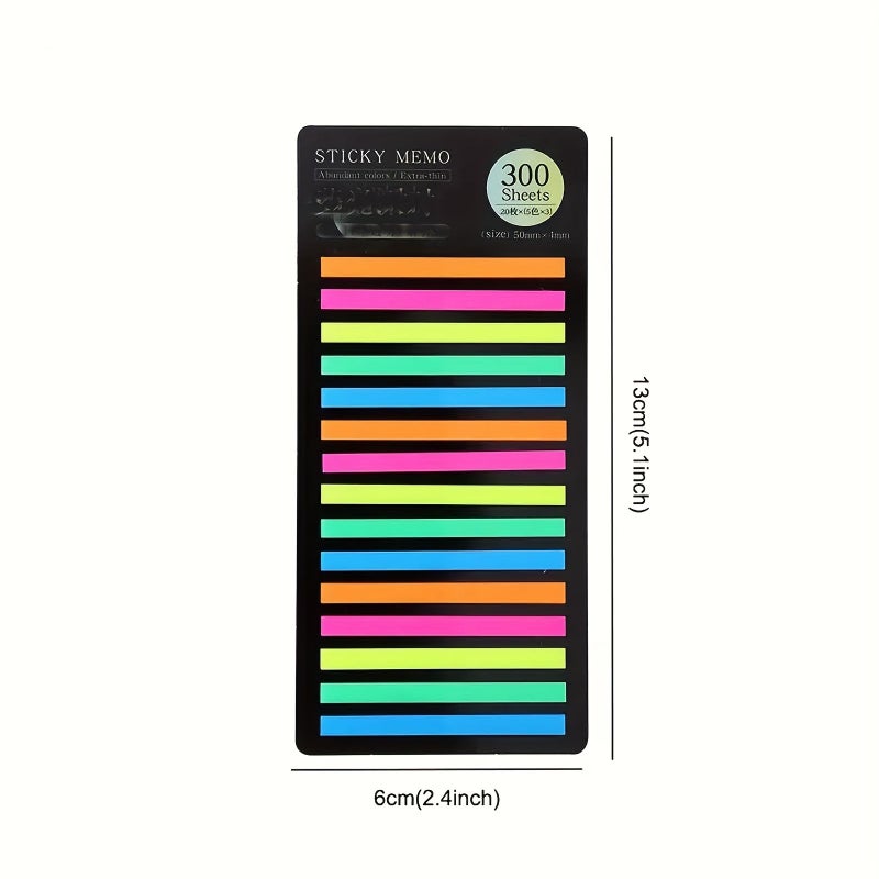 300 Sheets Ultra Fine Morandi Color Transparent Sticky Notes Rectangular Easy To Use Index Tabs For Efficient Reading And Organizing Ideal For Students With Style G - Image 5