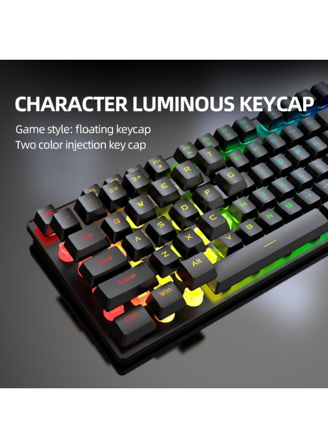 EBMINI New Mechanical Office Gaming Esports Mouse and Keyboard Set - Image 5